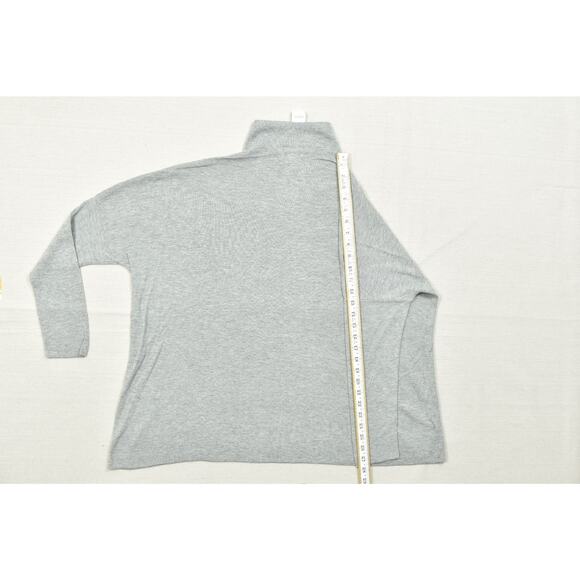 NEW Lou & Grey Gray Mock Neck Sweater Regular Size L Long Sleeve - Picture 5 of 8